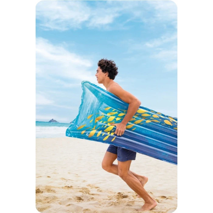 Матрас надувной для плавания Intex 59720 Рыбки, 183 х 69 см