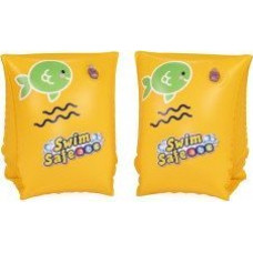 Нарукавники для плавания BESTWAY 32110 Wondersplash желтые, L 30 x 15 см