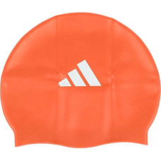 Шапочка для плавания Adidas Logo Swim IM1049, оранжевая