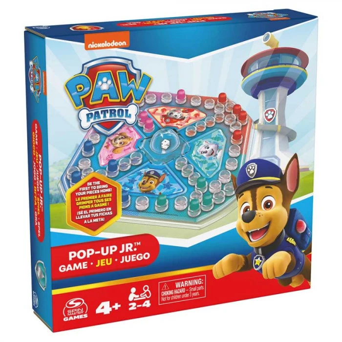Настольная игра Spin Master Pop-Up JR Мини "Щенячий патруль"