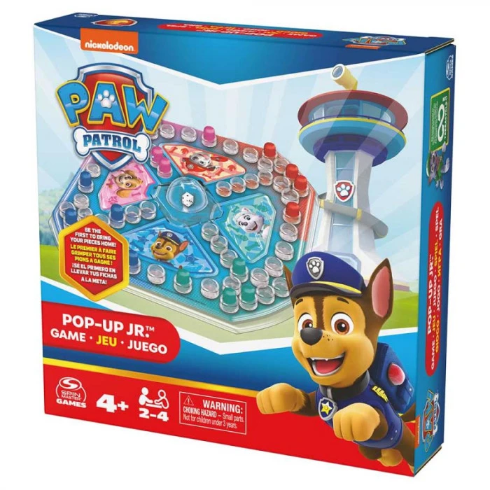 Настольная игра Spin Master Pop-Up JR Мини "Щенячий патруль"