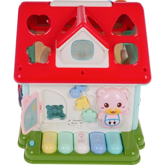 Диятчий багатофункціональний інтерактивний будинок з ксилофоном