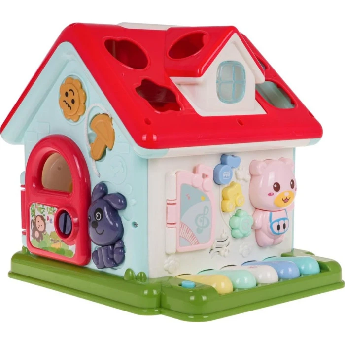 Диятчий багатофункціональний інтерактивний будинок з ксилофоном