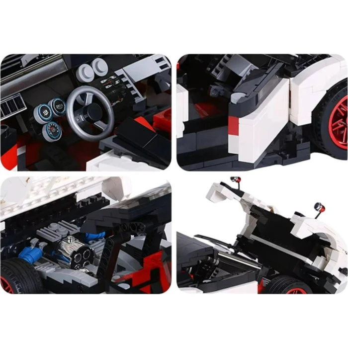 Дитячий конструктор спортивної машинки 960 ел.