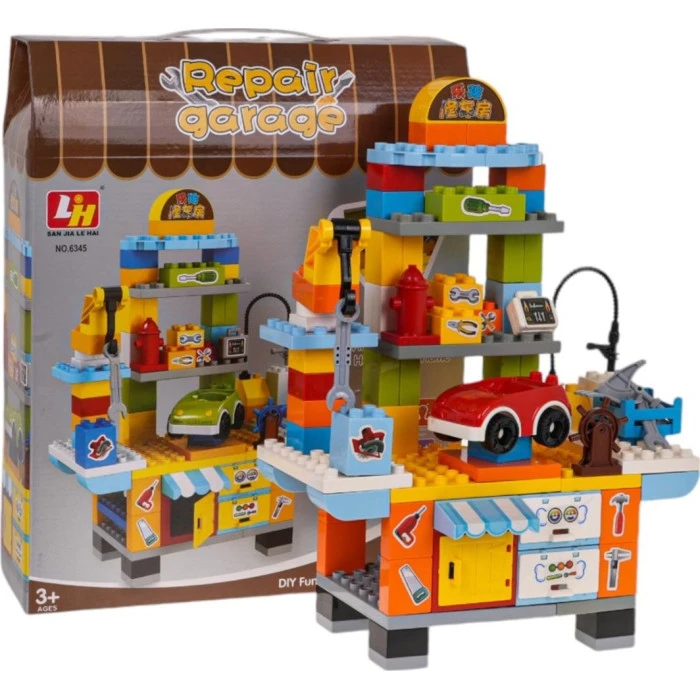 Детский конструктор Мастерская 110 эл. ZKL.6345