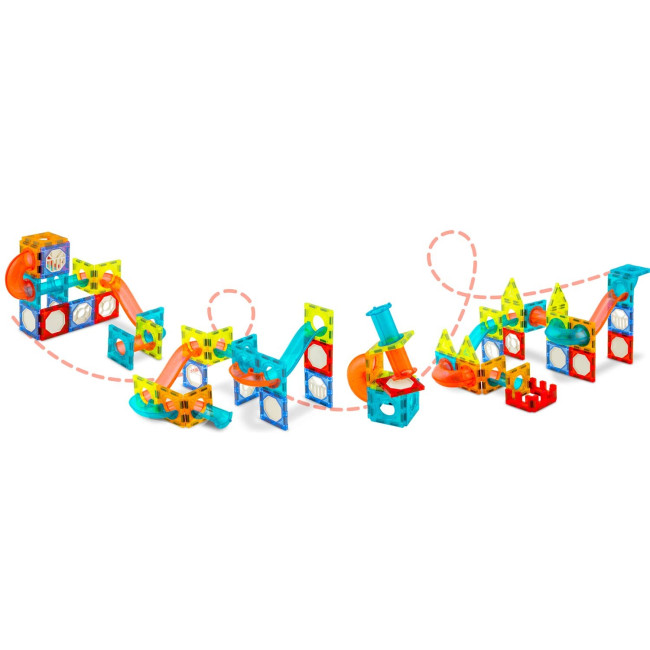 Конструктор магнитный с подсветкой Ricokids