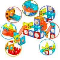 Конструктор магнитный с подсветкой Ricokids