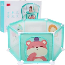 Дитячий манеж 6м+ з веселими тваринками