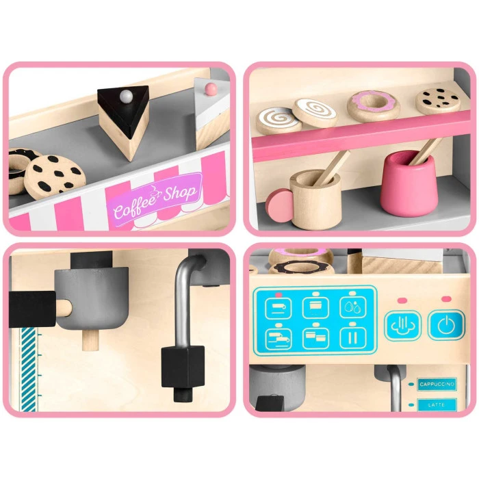 Кофейня-кондитерская детская деревянная Ricokids