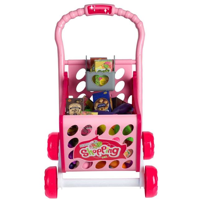 Тележка для покупок Ricokids розовая