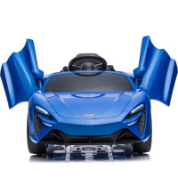 Детская аккумуляторная машинка McLaren Artura на аккумуляторе Синяя