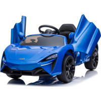 Детская аккумуляторная машинка McLaren Artura на аккумуляторе Синяя