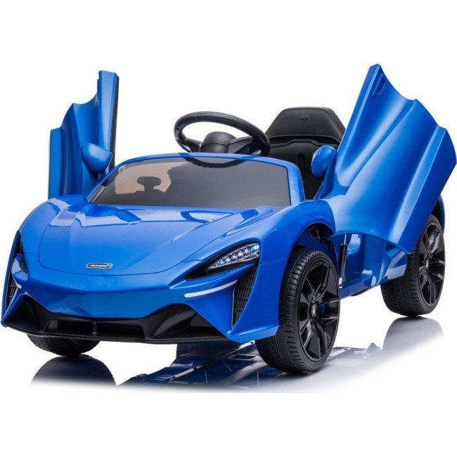 Дитяча акумуляторна машинка McLaren Artura на акумуляторі Синя