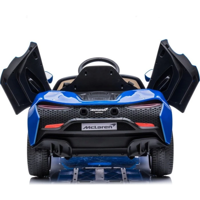 Детская аккумуляторная машинка McLaren Artura на аккумуляторе Синяя
