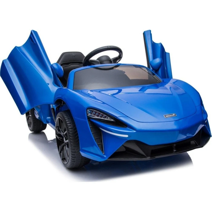 Детская аккумуляторная машинка McLaren Artura на аккумуляторе Синяя