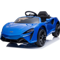 Детская аккумуляторная машинка McLaren Artura на аккумуляторе Синяя