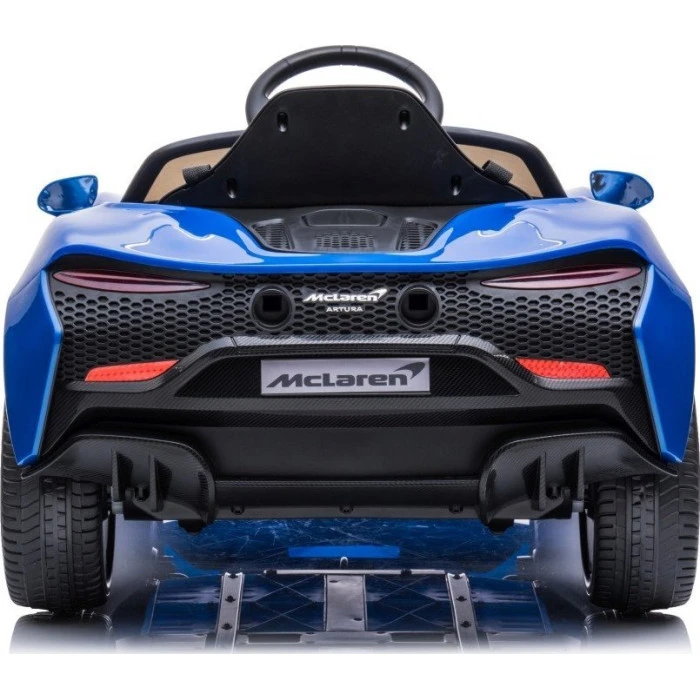 Детская аккумуляторная машинка McLaren Artura на аккумуляторе Синяя