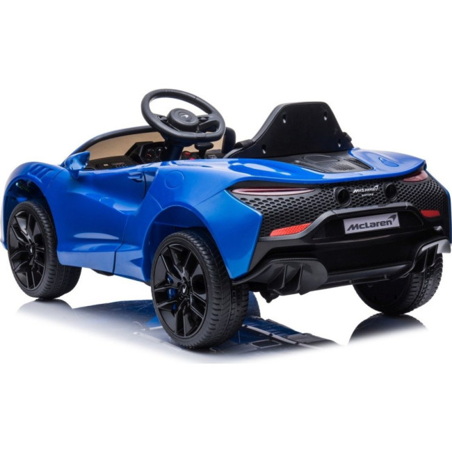Дитяча акумуляторна машинка McLaren Artura на акумуляторі Синя