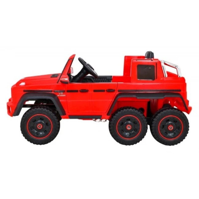 Дитяча акумуляторна машинка Mercedes G63 AMG Червона