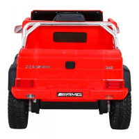 Детская аккумуляторная машинка Mercedes G63 AMG Красная