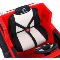 Детская аккумуляторная машинка Mercedes G63 AMG Красная