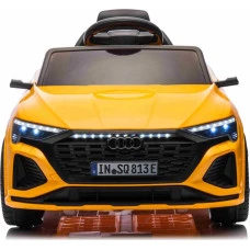 Дитяча акумуляторна машинка Audi SQ8 Жовта