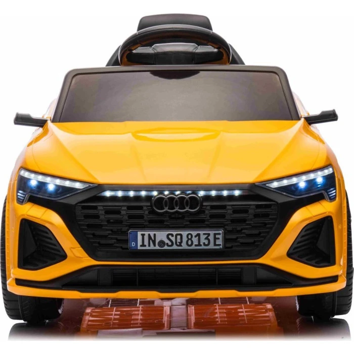 Дитяча акумуляторна машинка Audi SQ8 Жовта