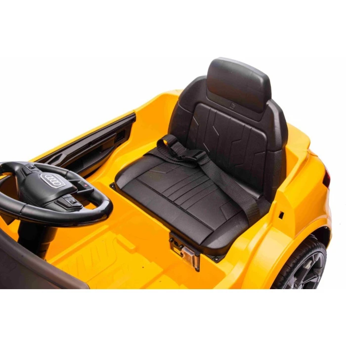 Дитяча акумуляторна машинка Audi SQ8 Жовта