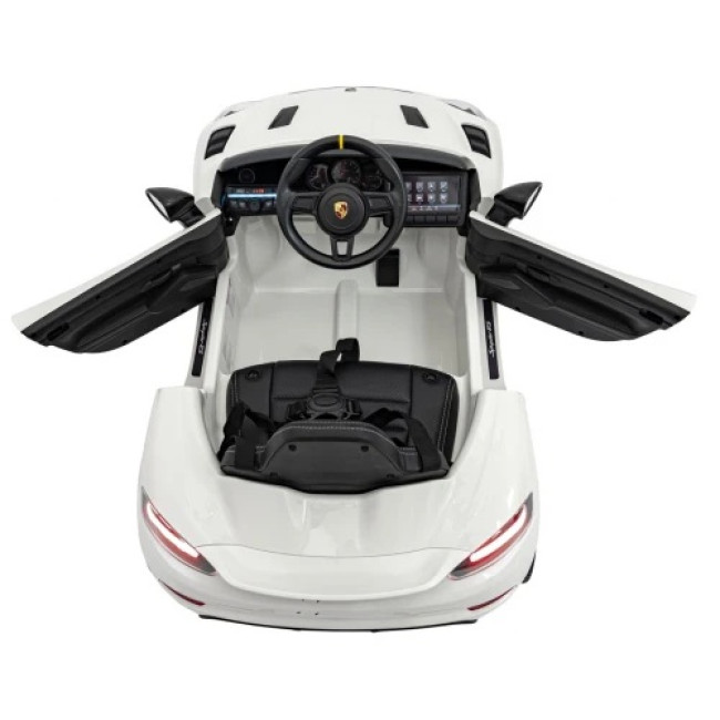 Детская аккумуляторная машинка Porsche 718 Белая