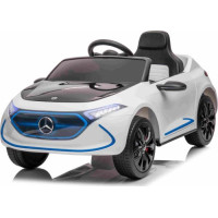 Детская аккумуляторная машинка Mercedes Benz AMG EQA Белая