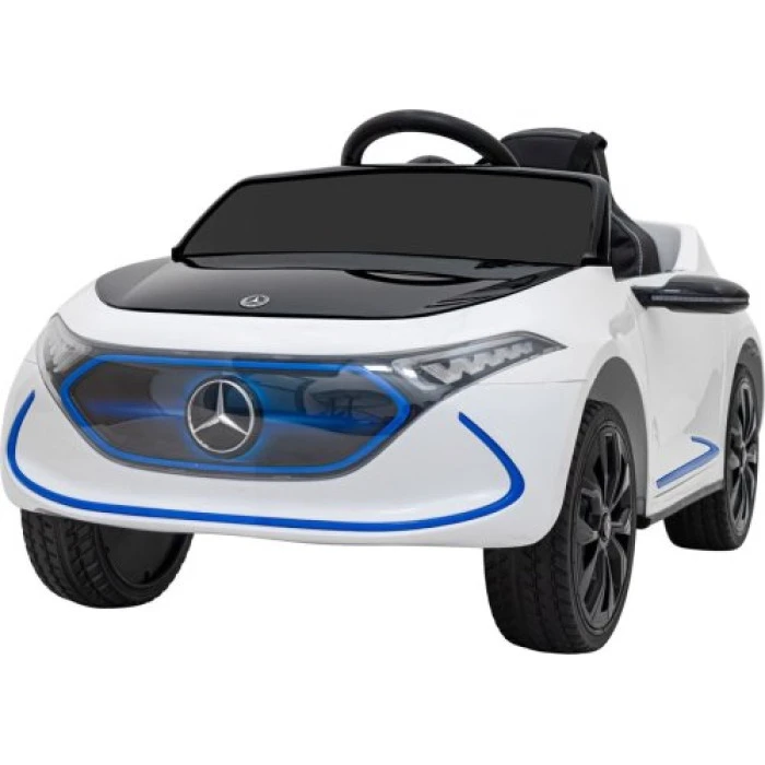 Дитяча акумуляторна машинка Mercedes Benz AMG EQA Біла
