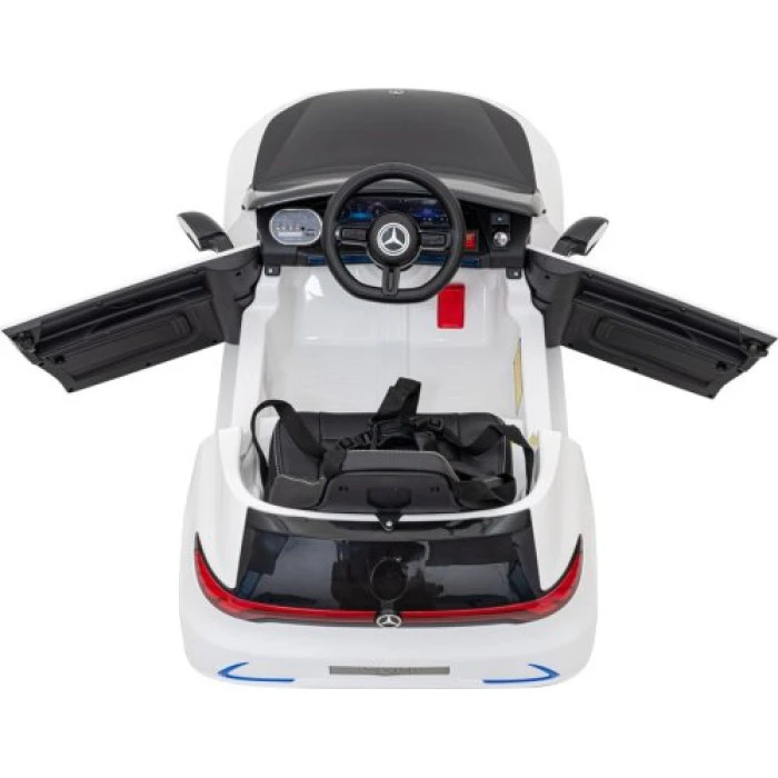 Дитяча акумуляторна машинка Mercedes Benz AMG EQA Біла
