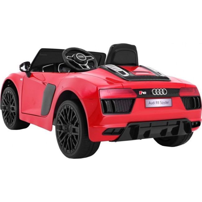Детская аккумуляторная машинка Audi R8 Красная
