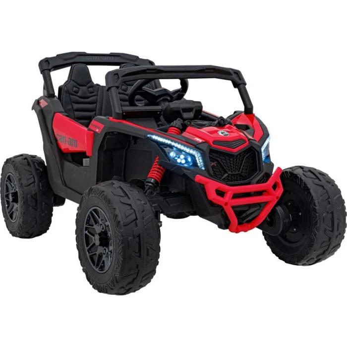 Детский аккумуляторный квадроцикл CAN-AM Maverick Красный