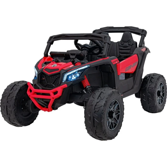 Детский аккумуляторный квадроцикл CAN-AM Maverick Красный