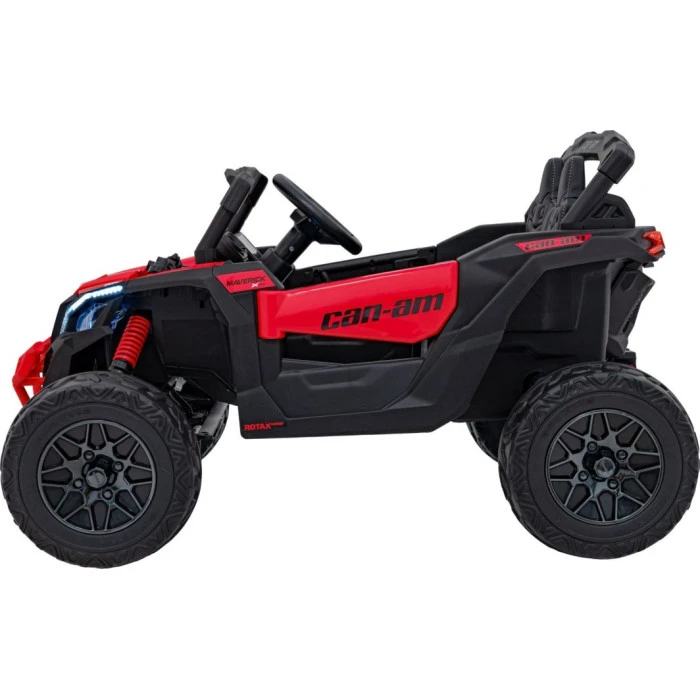 Детский аккумуляторный квадроцикл CAN-AM Maverick Красный