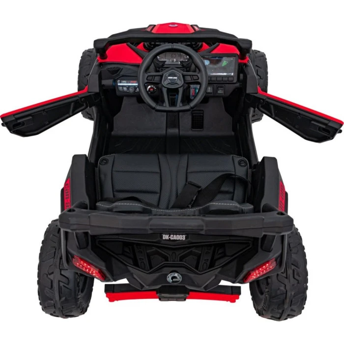 Детский аккумуляторный квадроцикл CAN-AM Maverick Красный