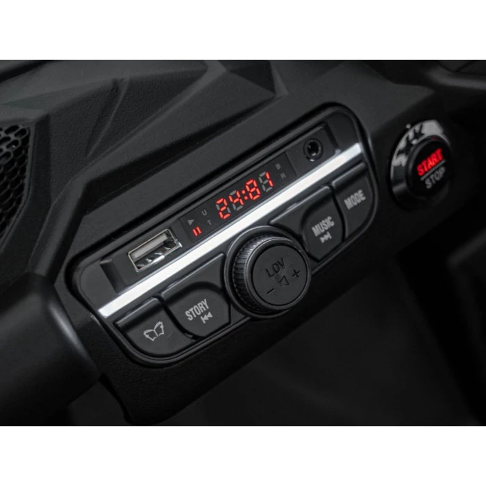 Детский аккумуляторный квадроцикл CAN-AM Maverick Красный