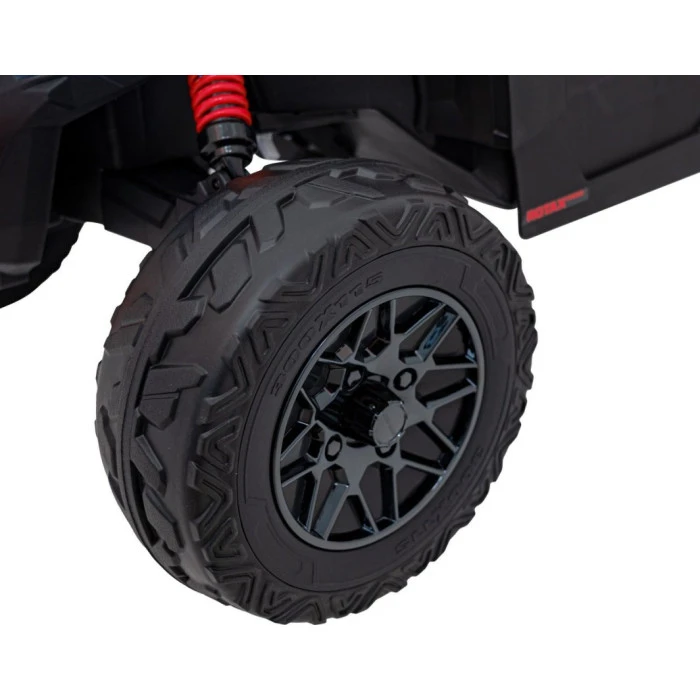 Детский аккумуляторный квадроцикл CAN-AM Maverick Красный