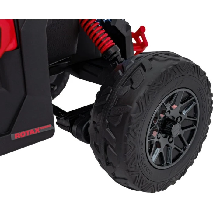 Детский аккумуляторный квадроцикл CAN-AM Maverick Красный