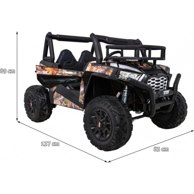 Детская аккумуляторная машинка багги UTV Roadster Black