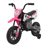 Дитячий акумуляторний мотоцикл PANTONE 361C Рожевий