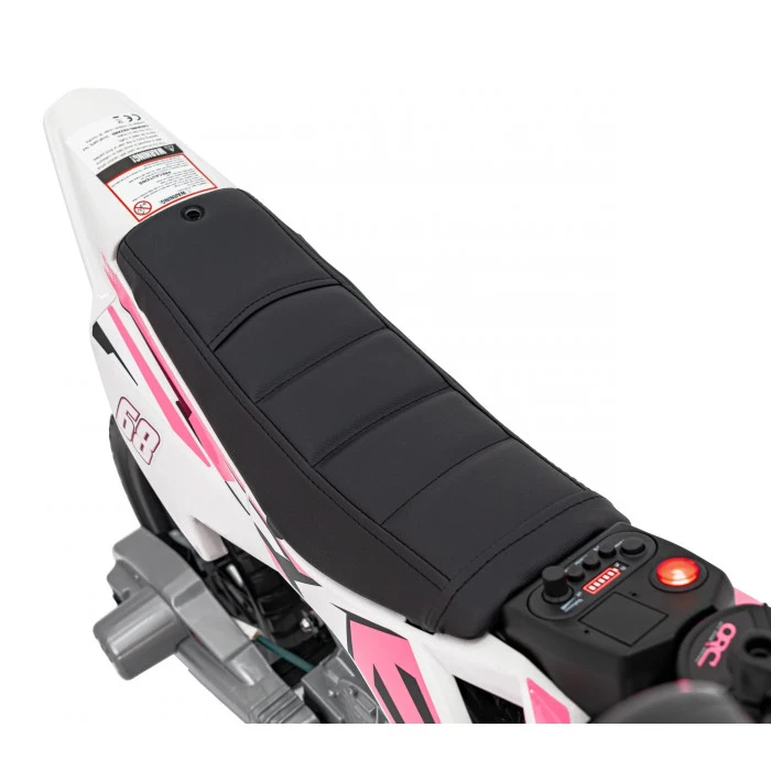 Дитячий акумуляторний мотоцикл PANTONE 361C Рожевий