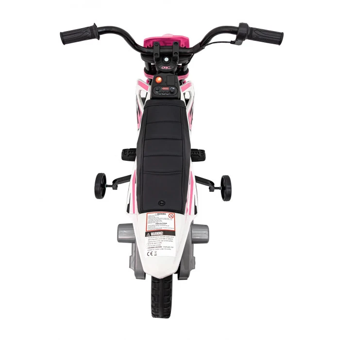 Дитячий акумуляторний мотоцикл PANTONE 361C Рожевий