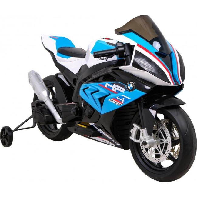 Дитячий акумуляторний мотоцикл BMW HP4 Синій