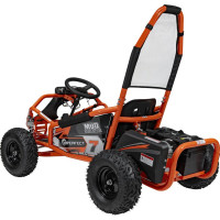 Детский аккумуляторный картинг MUD MONSTER Оранжевый