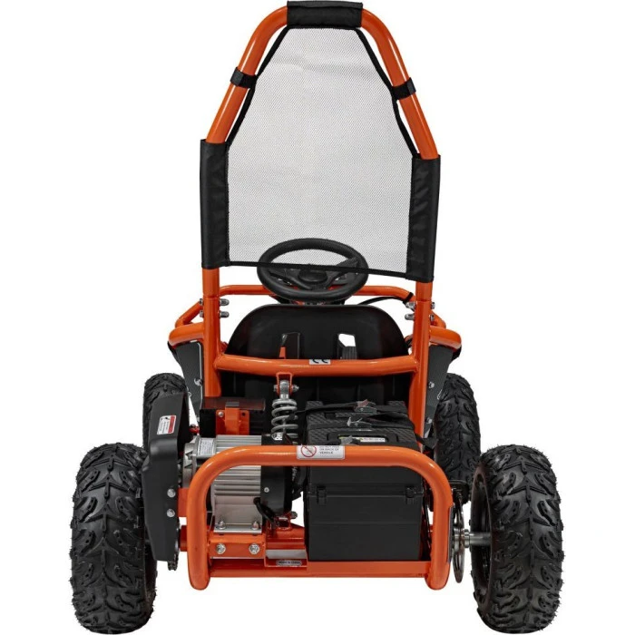 Дитячий акумуляторний картинг MUD MONSTER Помаранчевий