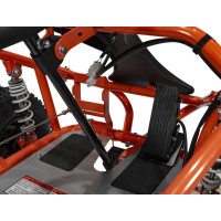 Детский аккумуляторный картинг MUD MONSTER Оранжевый