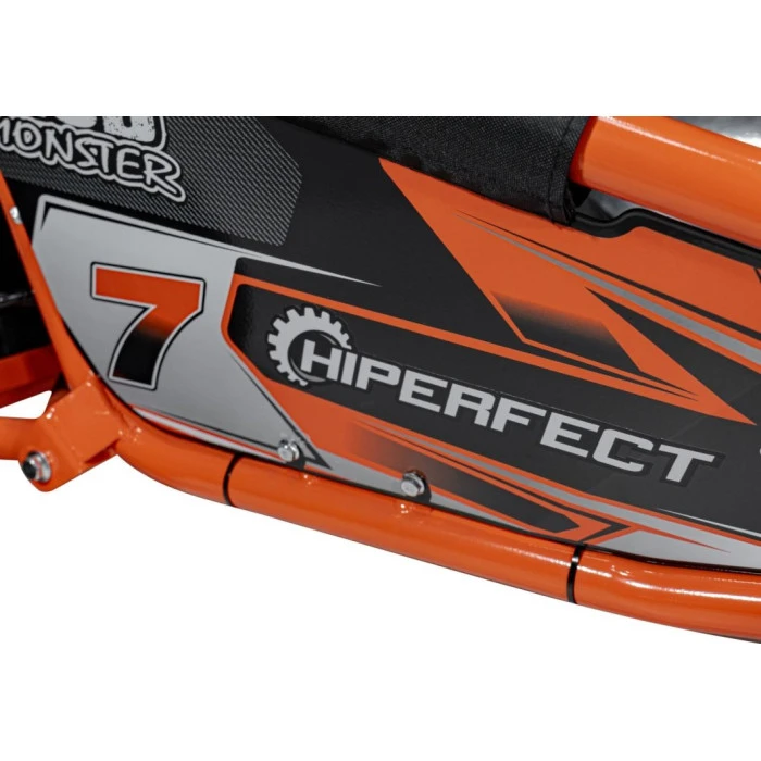 Дитячий акумуляторний картинг MUD MONSTER Помаранчевий