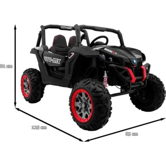 Детская аккумуляторная машинка багги SuperStar Черная